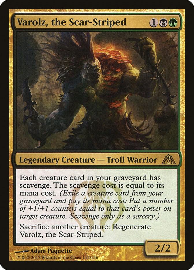 Varolz, the Scar-Striped [Dragon's Maze] 112