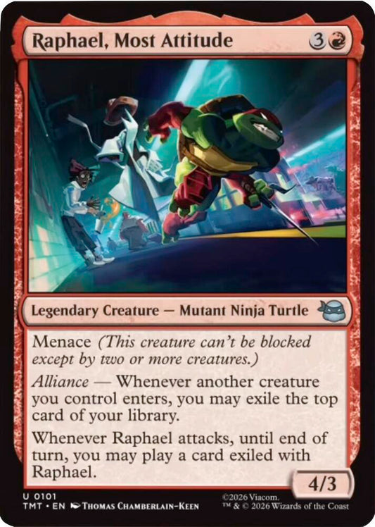 Raphael, Most Attitude [Teenage Mutant Ninja Turtles] 101