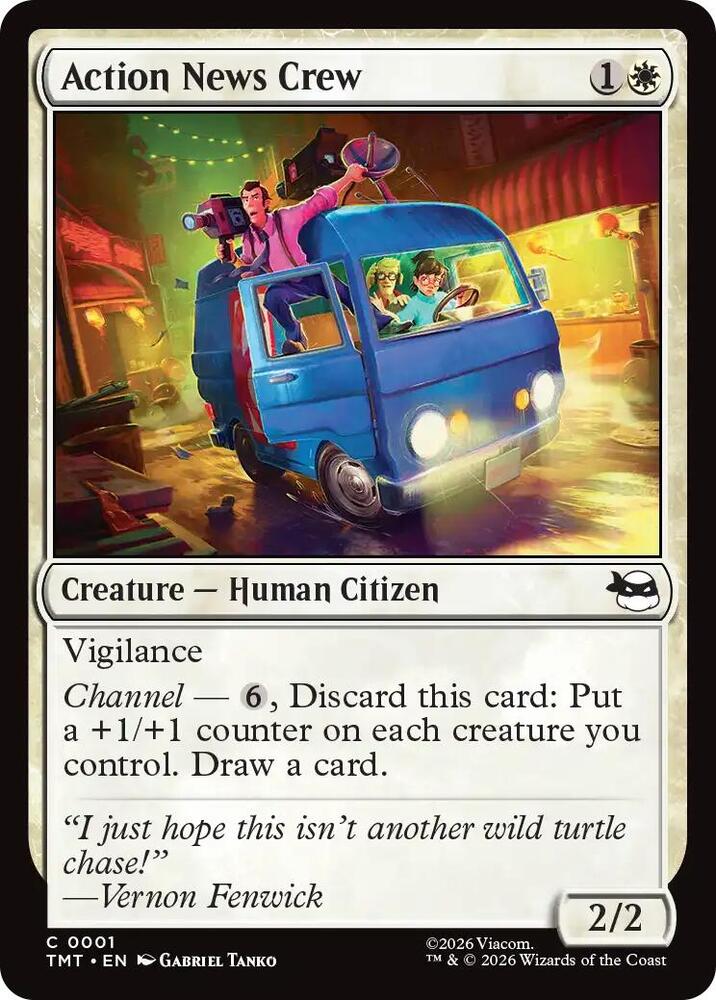 Action News Crew [Teenage Mutant Ninja Turtles] 1