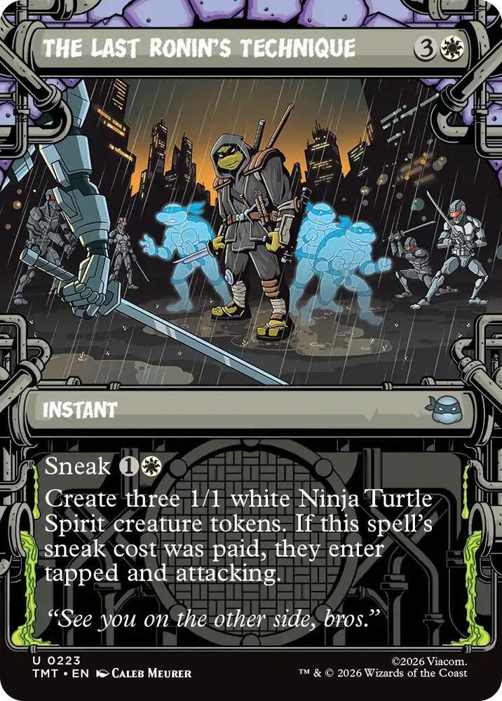 The Last Ronin's Technique (Showcase) [Teenage Mutant Ninja Turtles] 223