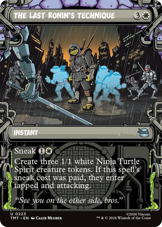The Last Ronin's Technique (Showcase) [Teenage Mutant Ninja Turtles] 223