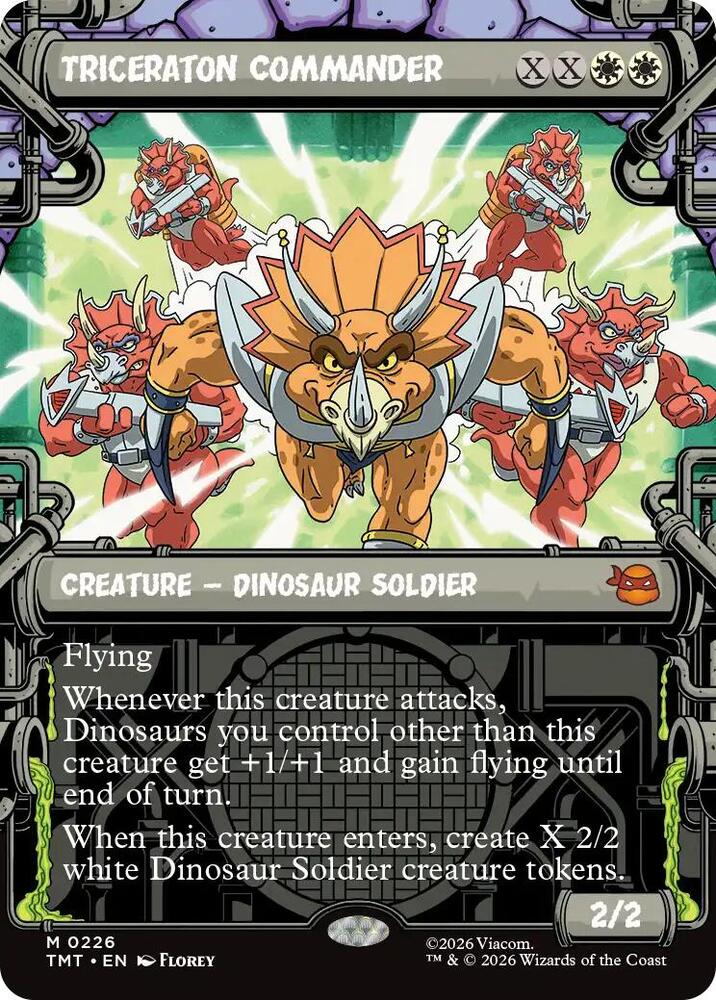 Triceraton Commander (Showcase) [Teenage Mutant Ninja Turtles] 226