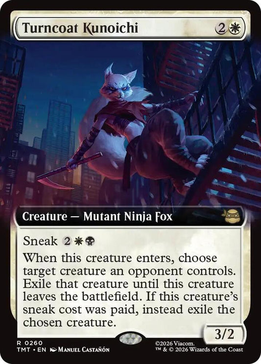 Turncoat Kunoichi (Extended Art) [Teenage Mutant Ninja Turtles] 260
