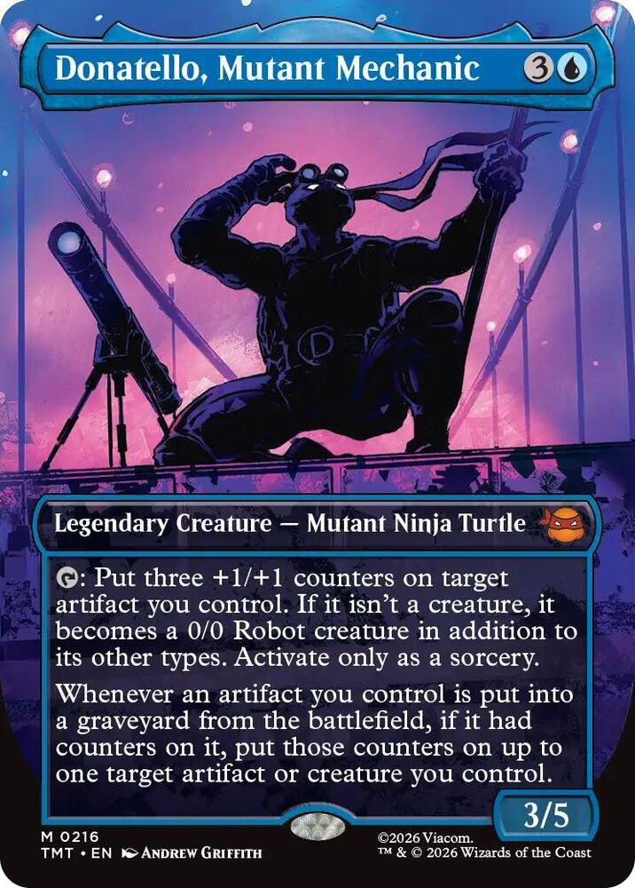 Donatello, Mutant Mechanic (Borderless) [Teenage Mutant Ninja Turtles] 216