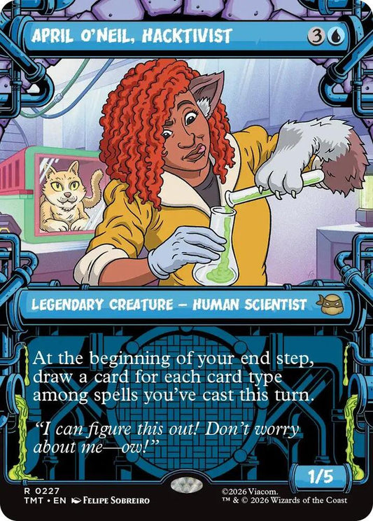 April O'Neil, Hacktivist (0227) (Showcase) [Teenage Mutant Ninja Turtles] 227