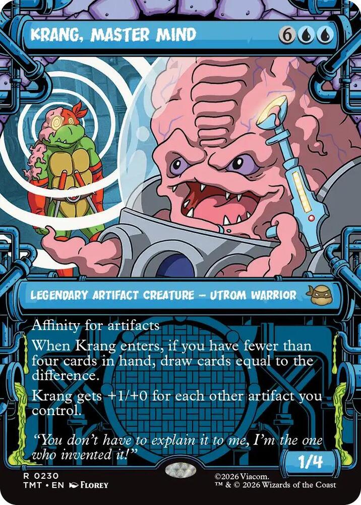 Krang, Master Mind (Showcase) [Teenage Mutant Ninja Turtles] 230