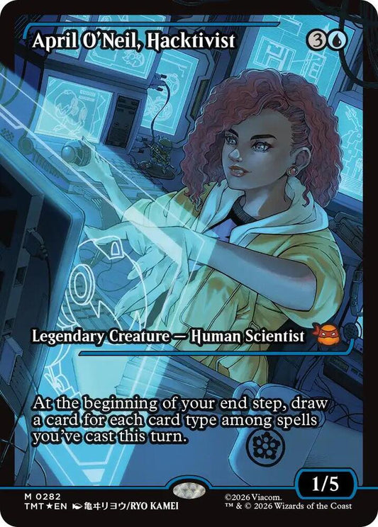 April O'Neil, Hacktivist (0282) (Showcase) [Teenage Mutant Ninja Turtles] 282