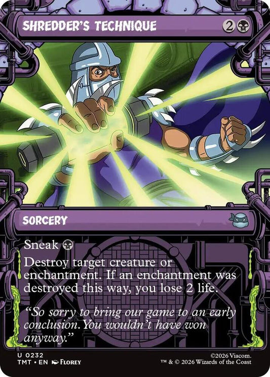 Shredder's Technique (Showcase) [Teenage Mutant Ninja Turtles] 232