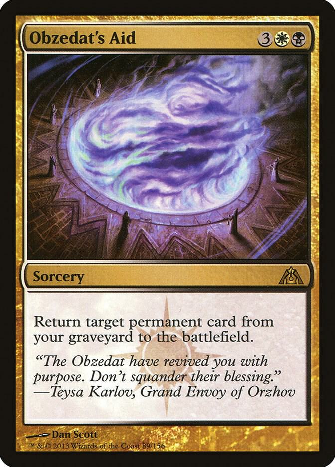 Obzedat's Aid [Dragon's Maze] 89