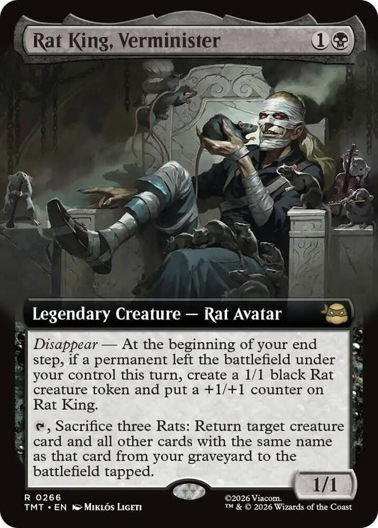Rat King, Verminister (Extended Art) [Teenage Mutant Ninja Turtles] 266