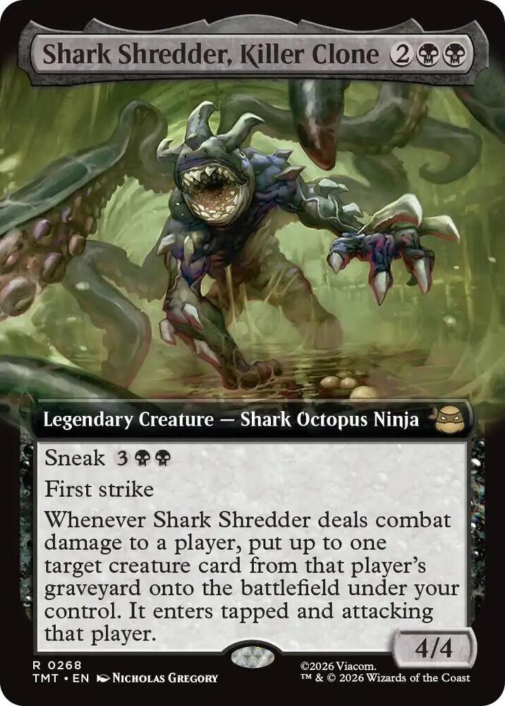 Shark Shredder, Killer Clone (Extended Art) [Teenage Mutant Ninja Turtles] 268