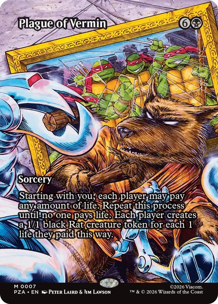 Plague of Vermin (Borderless) [Teenage Mutant Ninja Turtles Source Material] 7