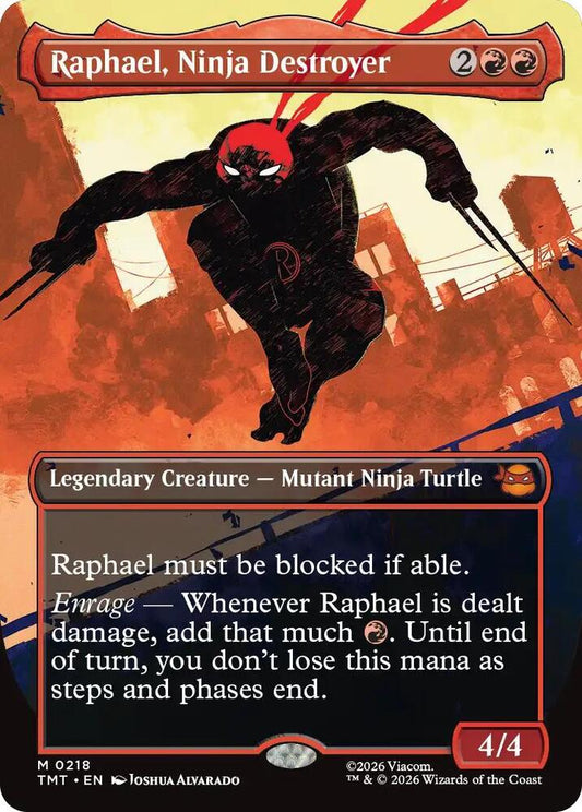 Raphael, Ninja Destroyer (Borderless) [Teenage Mutant Ninja Turtles] 218