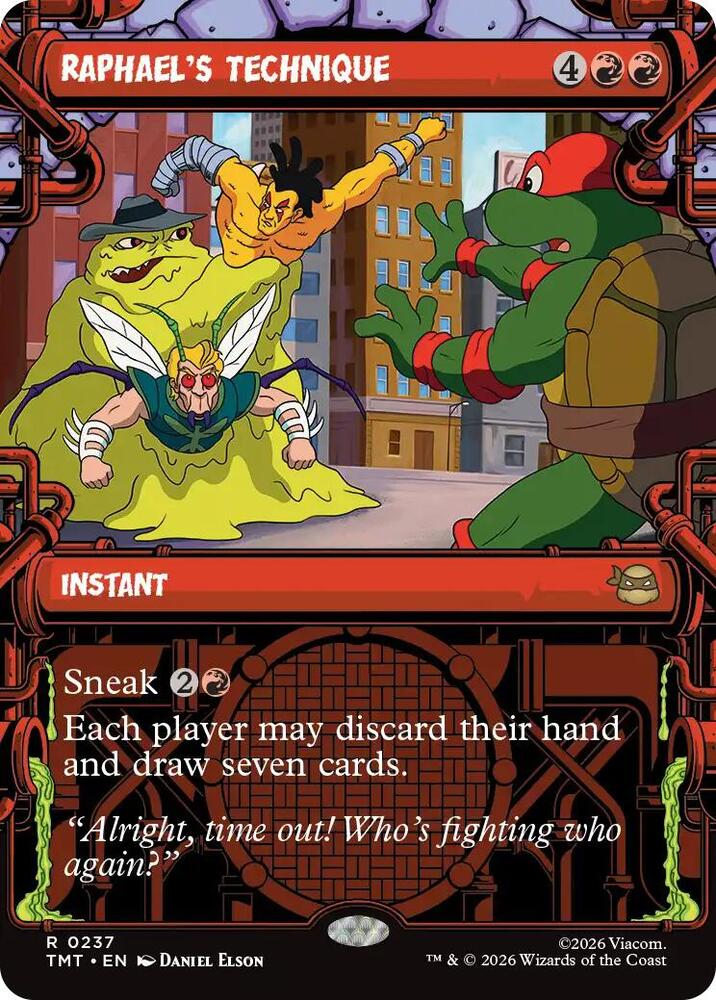 Raphael's Technique (Showcase) [Teenage Mutant Ninja Turtles] 237