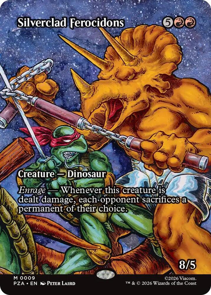 Silverclad Ferocidons (Borderless) [Teenage Mutant Ninja Turtles Source Material] 9