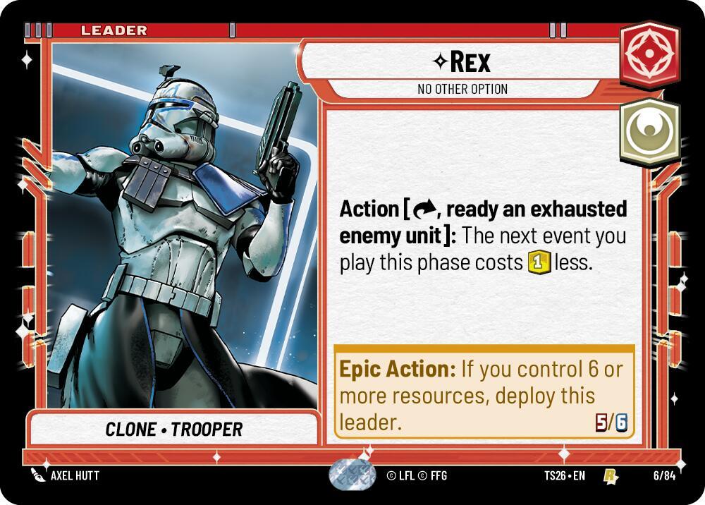 Rex - No Other Option [Twin Suns] 6/84