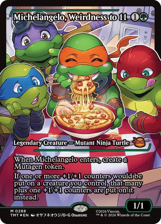 Michelangelo, Weirdness to 11 (Showcase) [Teenage Mutant Ninja Turtles] 288