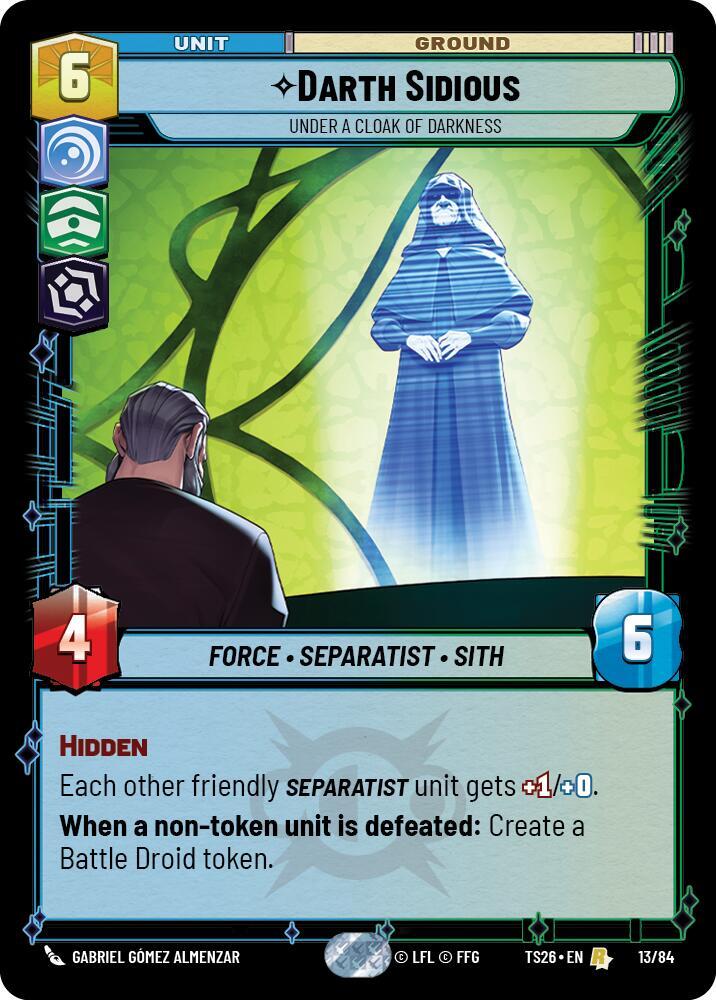 Darth Sidious - Under a Cloak of Darkness [Twin Suns] 13/84