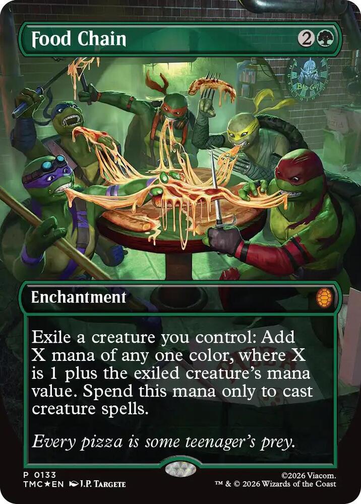 Food Chain (Borderless) [Commander: Teenage Mutant Ninja Turtles] 133
