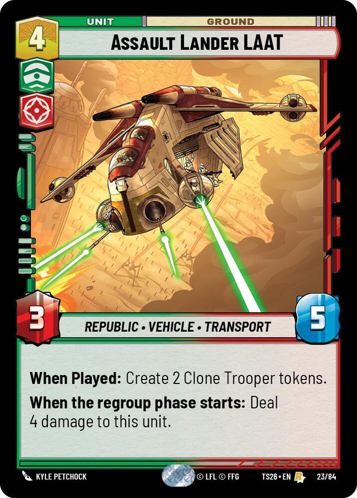 Assault Lander LAAT [Twin Suns] 23/84