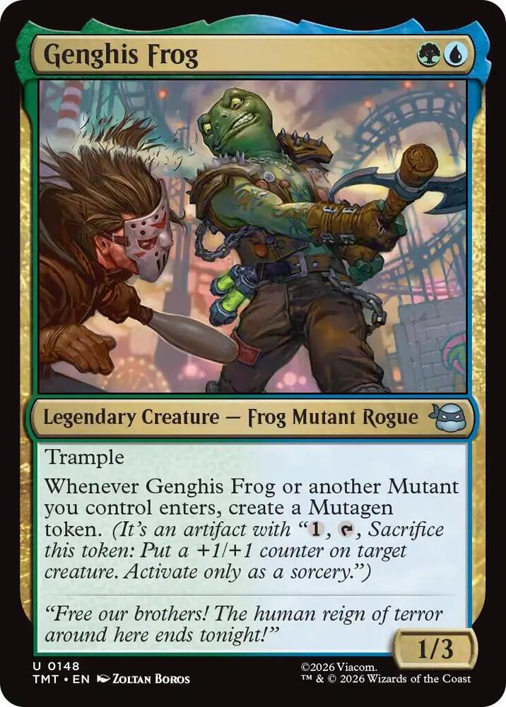 Genghis Frog [Teenage Mutant Ninja Turtles] 148