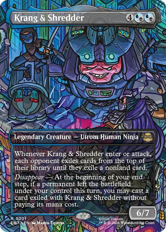 Krang & Shredder (Borderless) [Teenage Mutant Ninja Turtles] 201