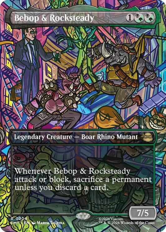 Bebop & Rocksteady (Borderless) [Teenage Mutant Ninja Turtles] 204