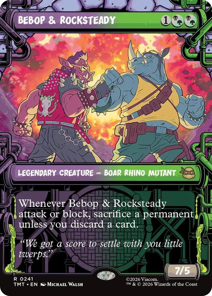 Bebop & Rocksteady (Showcase) [Teenage Mutant Ninja Turtles] 241
