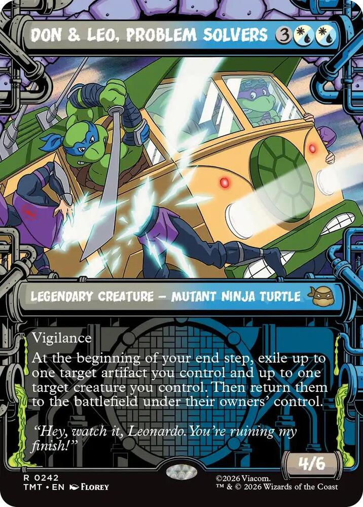 Don & Leo, Problem Solvers (Showcase) [Teenage Mutant Ninja Turtles] 242