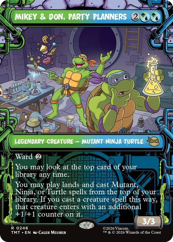 Mikey & Don, Party Planners (Showcase) [Teenage Mutant Ninja Turtles] 246