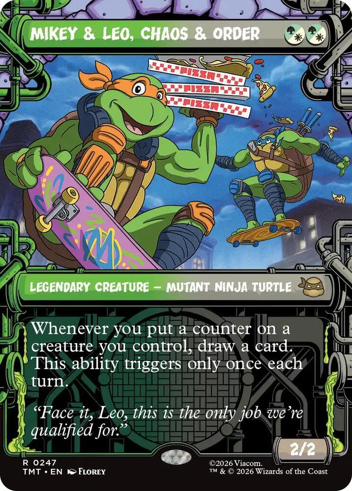 Mikey & Leo, Chaos & Order (Showcase) [Teenage Mutant Ninja Turtles] 247