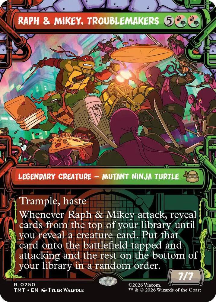 Raph & Mikey, Troublemakers (Showcase) [Teenage Mutant Ninja Turtles] 250
