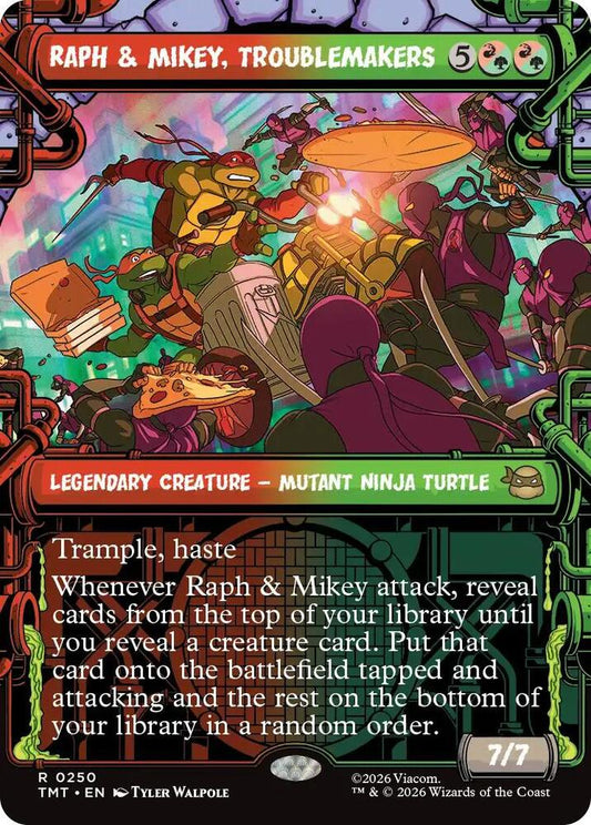 Raph & Mikey, Troublemakers (Showcase) [Teenage Mutant Ninja Turtles] 250