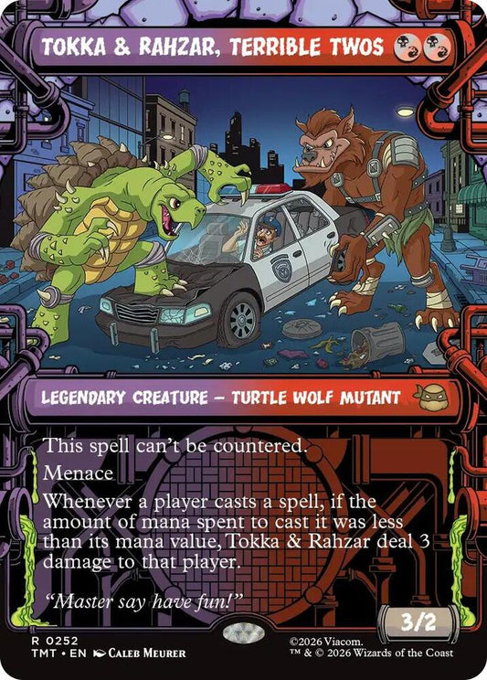 Tokka & Rahzar, Terrible Twos (Showcase) [Teenage Mutant Ninja Turtles] 252