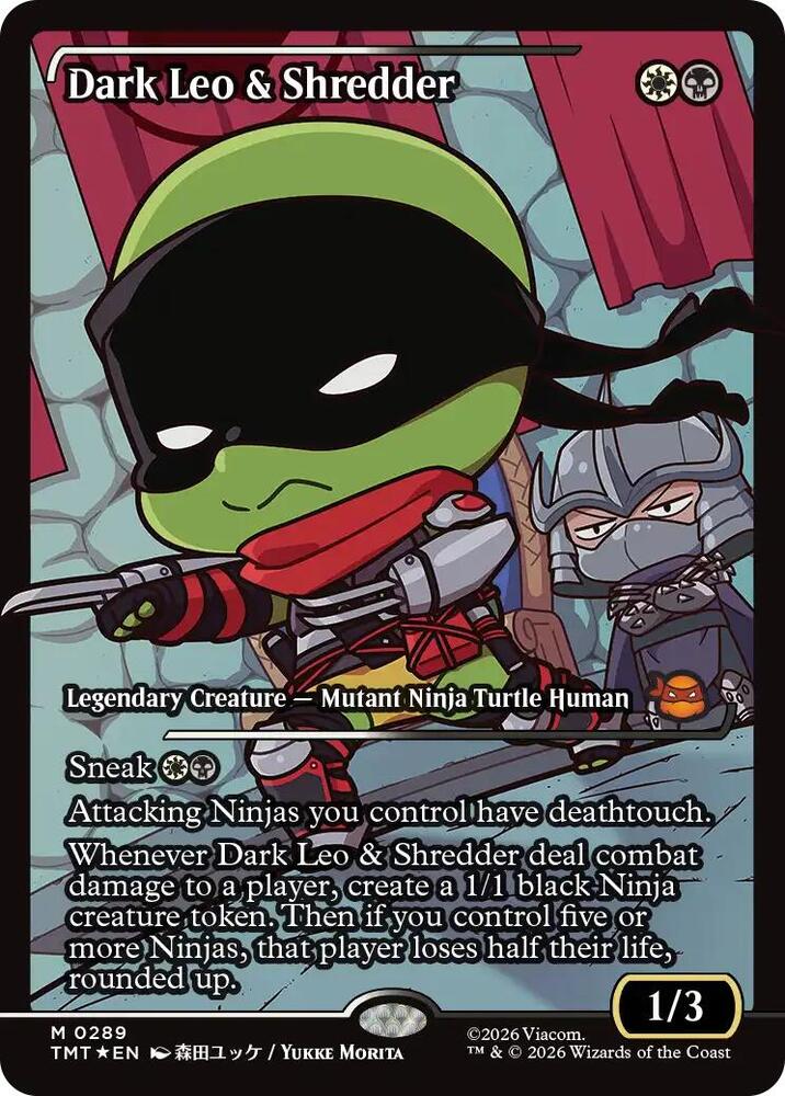 Dark Leo & Shredder (Showcase) [Teenage Mutant Ninja Turtles] 289