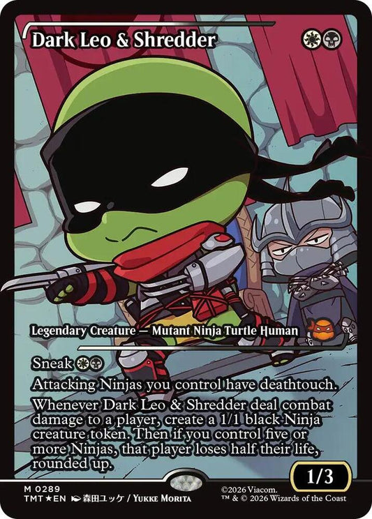 Dark Leo & Shredder (Showcase) [Teenage Mutant Ninja Turtles] 289