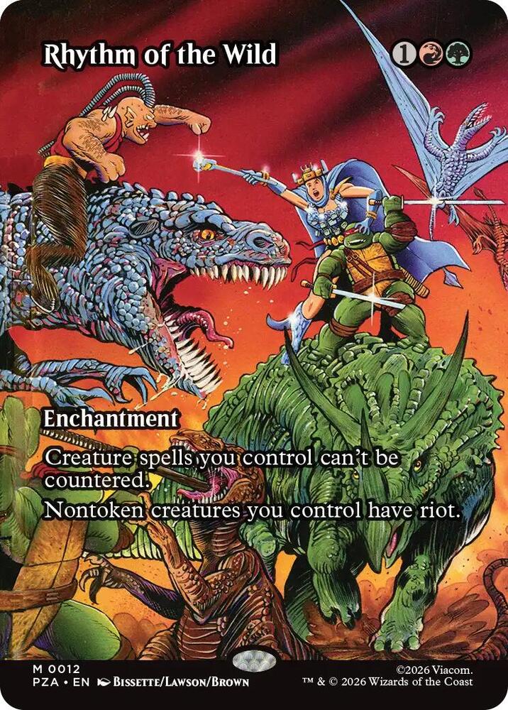 Rhythm of the Wild (Borderless) [Teenage Mutant Ninja Turtles Source Material] 12