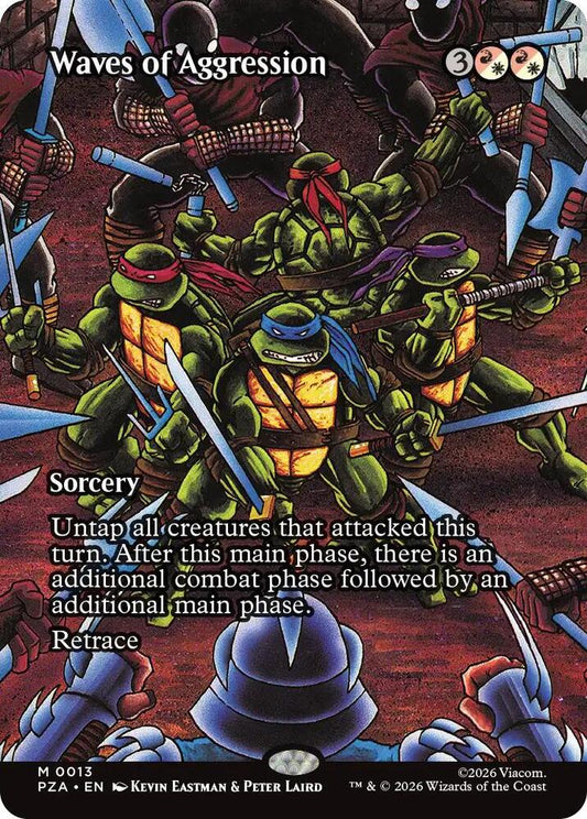 Waves of Aggression (Borderless) [Teenage Mutant Ninja Turtles Source Material] 13