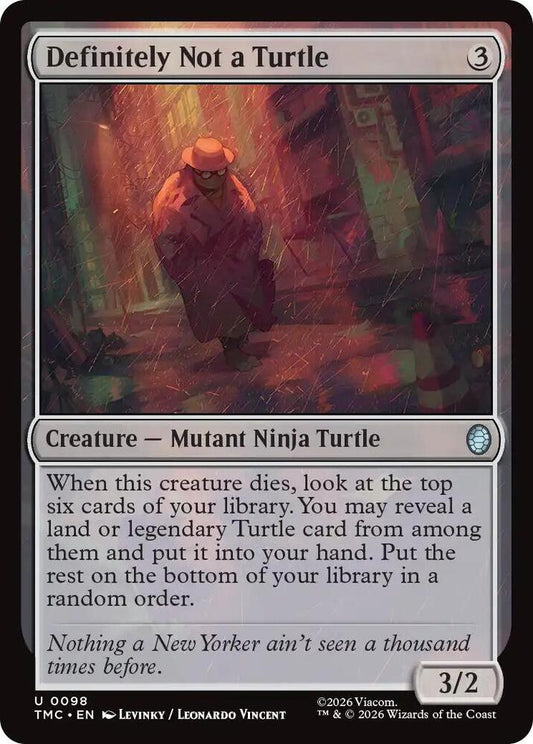 Definitely Not a Turtle [Commander: Teenage Mutant Ninja Turtles] 98