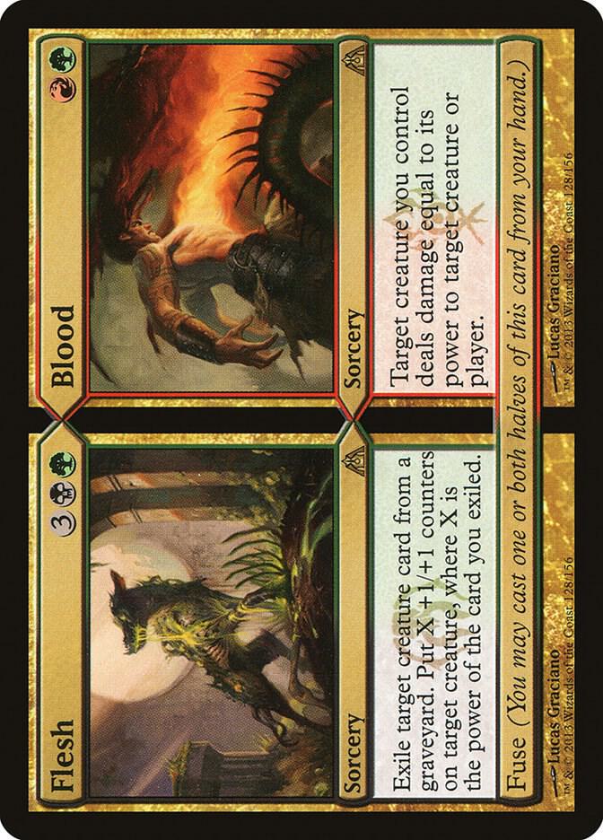 Flesh // Blood [Dragon's Maze] 128