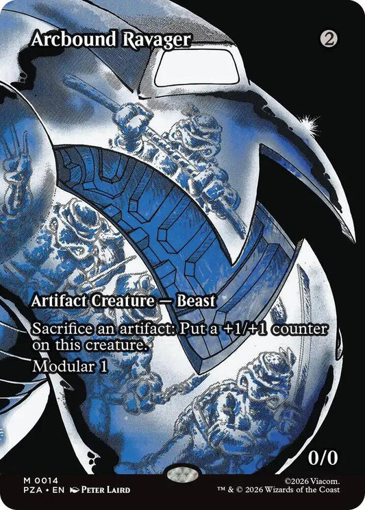 Arcbound Ravager (Borderless) [Teenage Mutant Ninja Turtles Source Material] 14