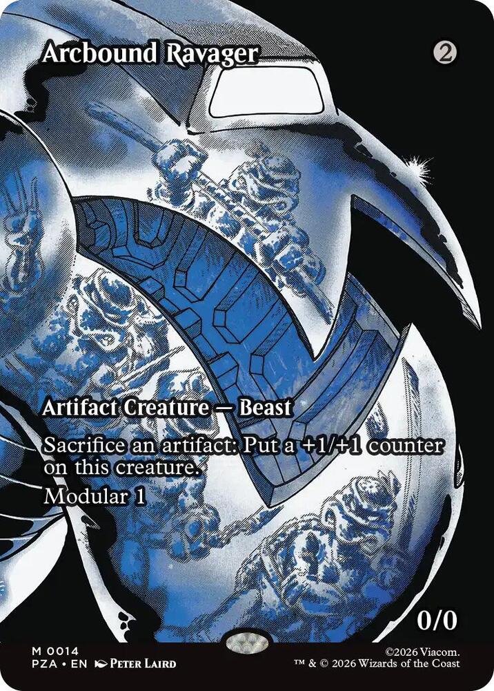 Arcbound Ravager (Borderless) [Teenage Mutant Ninja Turtles Source Material] 14