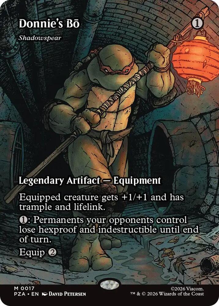 Donnie's Bo - Shadowspear (Borderless) [Teenage Mutant Ninja Turtles Source Material] 17