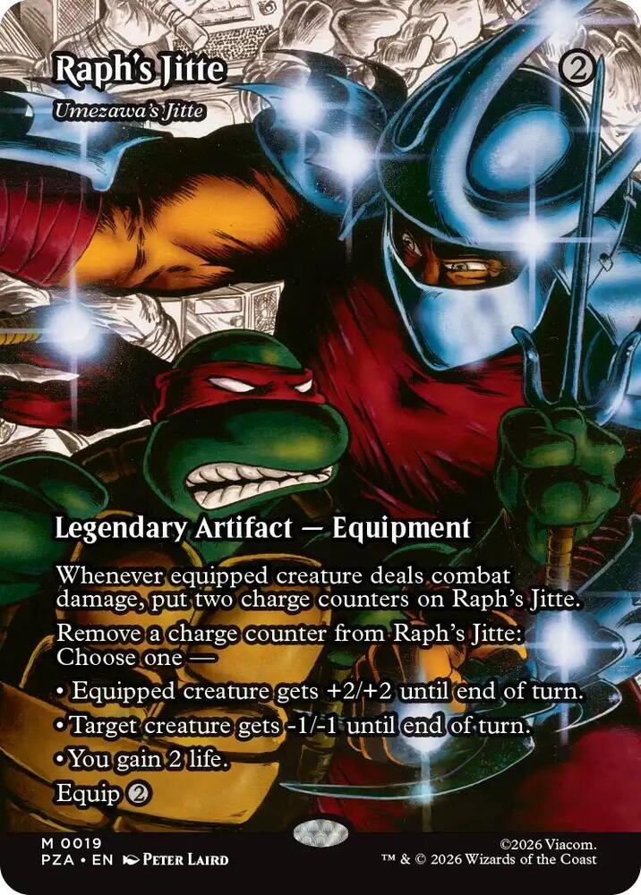 Raph's Jitte - Umezawa's Jitte (Borderless) [Teenage Mutant Ninja Turtles Source Material] 19