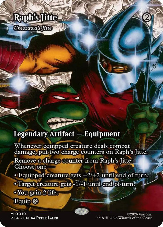 Raph's Jitte - Umezawa's Jitte (Borderless) [Teenage Mutant Ninja Turtles Source Material] 19