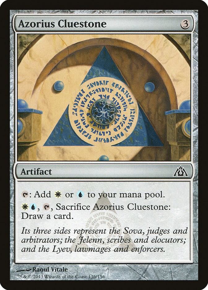 Azorius Cluestone [Dragon's Maze] 136