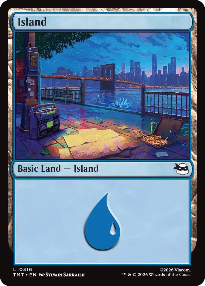 Island (0316) [Teenage Mutant Ninja Turtles] 316