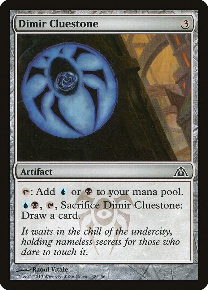 Dimir Cluestone [Dragon's Maze] 138