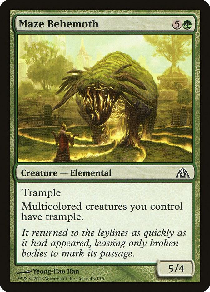 Maze Behemoth [Dragon's Maze] 43