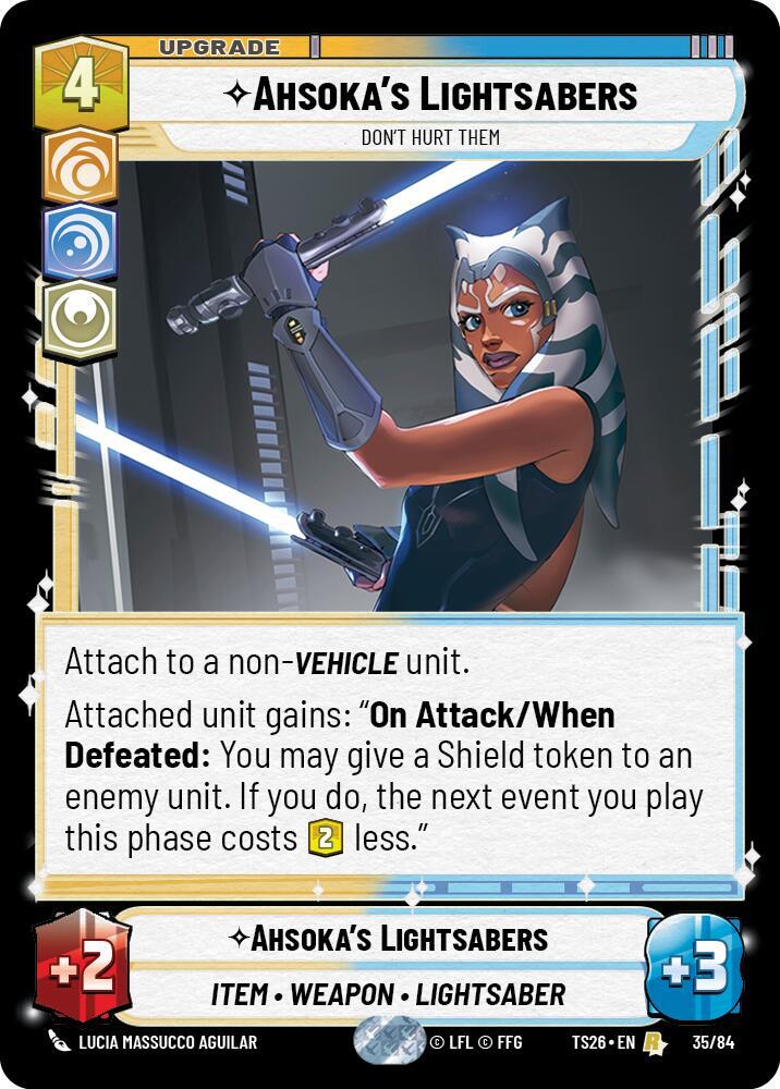Ahsoka's Lightsabers [Twin Suns] 35/84